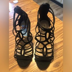 NWT Material Girl Pixie Caged Sandals